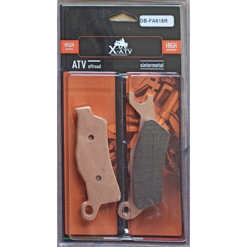 Can am brake pads front rear left side