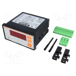 1 pcs x LOVATO ELECTRIC - DMK 11 R1 - Ammeter, digital,mounting, 0A÷10kA1,50mA÷5.75A, True RMS, LED