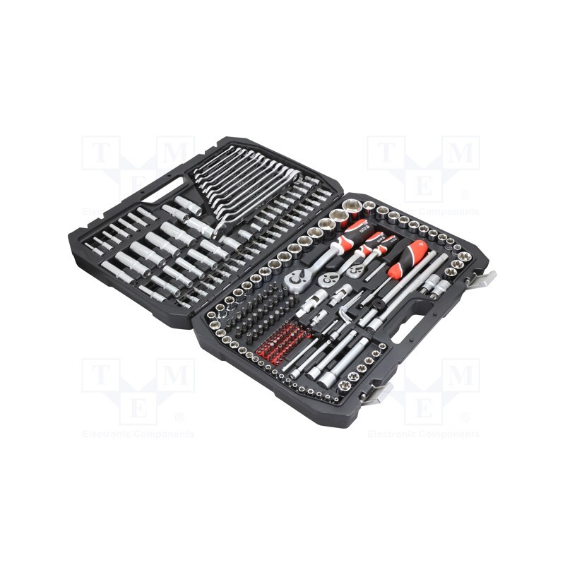 1 set x YATO - YT-38841 - Kit: general purpose, case, 216pcs.