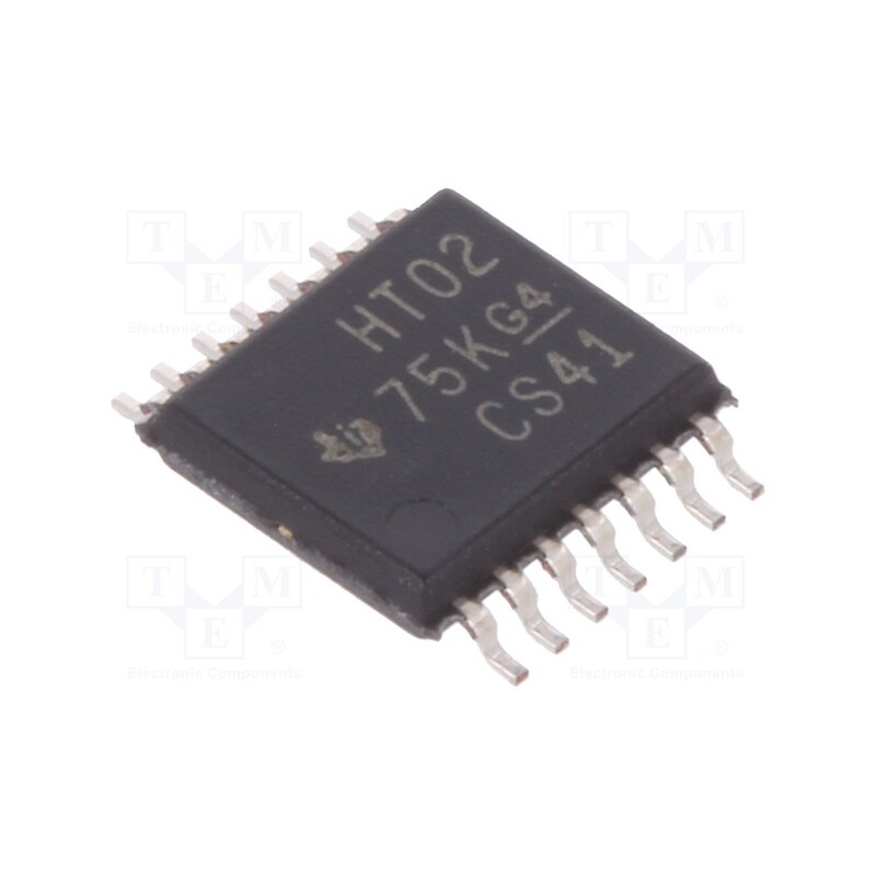 3 pcs x TEXAS INSTRUMENTS - SN74HCT02PW - IC: digital, NOR, Ch: 4, IN: 2, SMD, TSSOP14, HCT