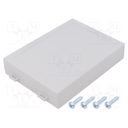 1 pcs x MASZCZYK - KM-325G - Enclosure: multipurpose, X: 109mm, Y: 147mm, Z: 32.6mm, ABS, IP54