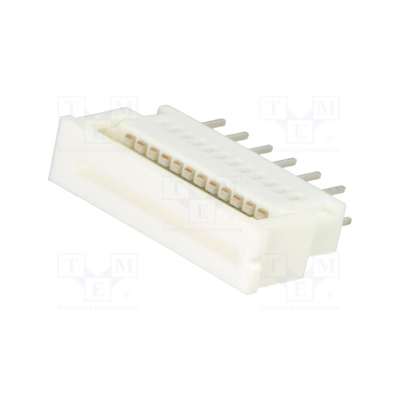 10 pcs x MOLEX - 39532125 - Connector: FFC/FPC, straight, PIN: 12, ZIF, THT, Easy-On, 200V, 1A