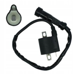 Ignition coil with straight pipe yamaha grizzly kodiak 400 450 660 3kj 82310