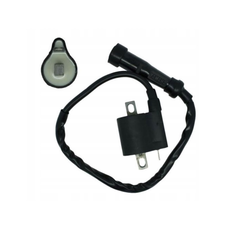 Ignition coil with straight pipe yamaha grizzly kodiak 400 450 660 3kj 82310
