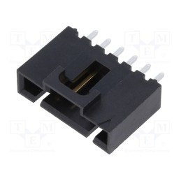 10 pcs x MOLEX - 705430005 - Socket, wire-board, male, SL, 2.54mm, PIN: 6, THT, gold-plated