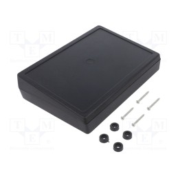 1 pcs x KRADEX - Z33A ABS - Enclosure: desktop, X: 139.5mm, Y: 190mm, Z: 49mm, ABS, black