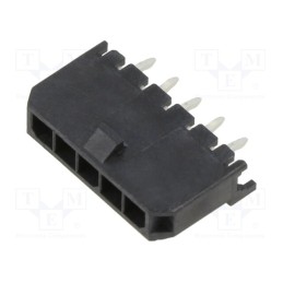10 pcs x MOLEX - 436500516 - Socket, wire-board, male, Micro-Fit 3.0, 3mm, PIN: 5, 5A