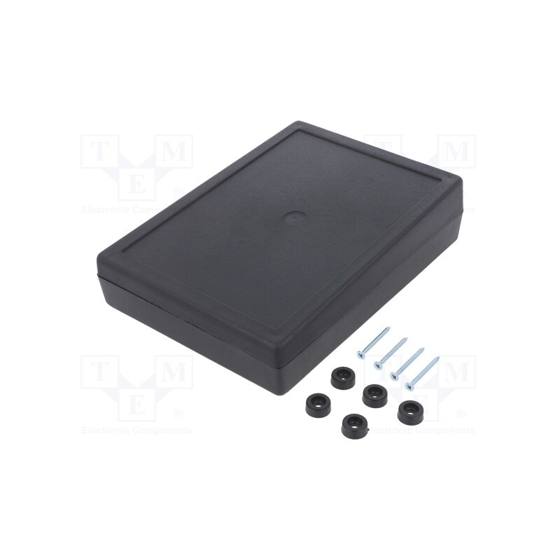 1 pcs x KRADEX - Z33B ABS - Enclosure: desktop, X: 140mm, Y: 190mm, Z: 49mm, ABS, black