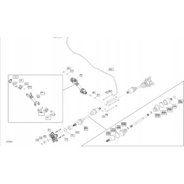 Rear inner joint can am outlander renegade 705501780