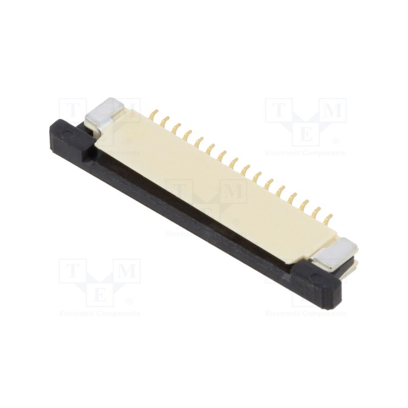 10 pcs x Amphenol Communications Solutions - F52R-1A7H1-11016 - FFC/FPC, F52R, PIN: 16, bottom contacts,ZIF, SMT, 50V, 500mA, 1m