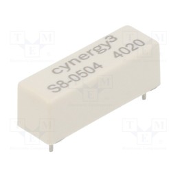 1 pcs x SENSATA / CYNERGY3 - S8-0504 - Relay: reed switch, SPST-NO, Ucoil: 5VDC, 1A, max.350VDC, PCB