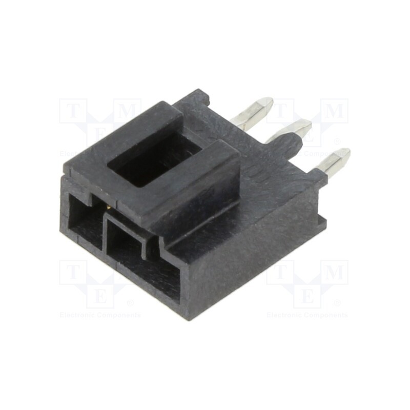 10 pcs x MOLEX - 1053091203 - NANO-FIT HDR VT SGL KNK 3CKT 15AU BLK