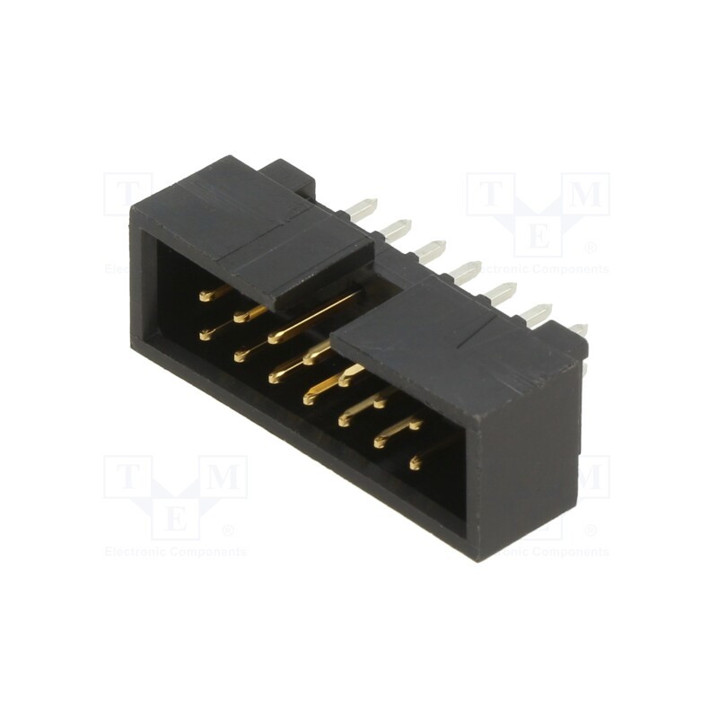 10 pcs x MOLEX - 702461404 - 2.54mm CGrid Hdr Shrd /Slt .13AuLF 14Ckt