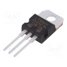 3 pcs x STMicroelectronics - L7905CV-DG - IC: voltage regulator, linear,fixed, -5V, 1.5A, TO220AB, THT,