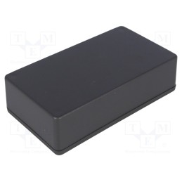 1 pcs x HAMMOND - 1591XXBSBK - Enclosure: multipurpose, X: 63mm, Y: 113mm, Z: 31mm, 1591XXS, ABS