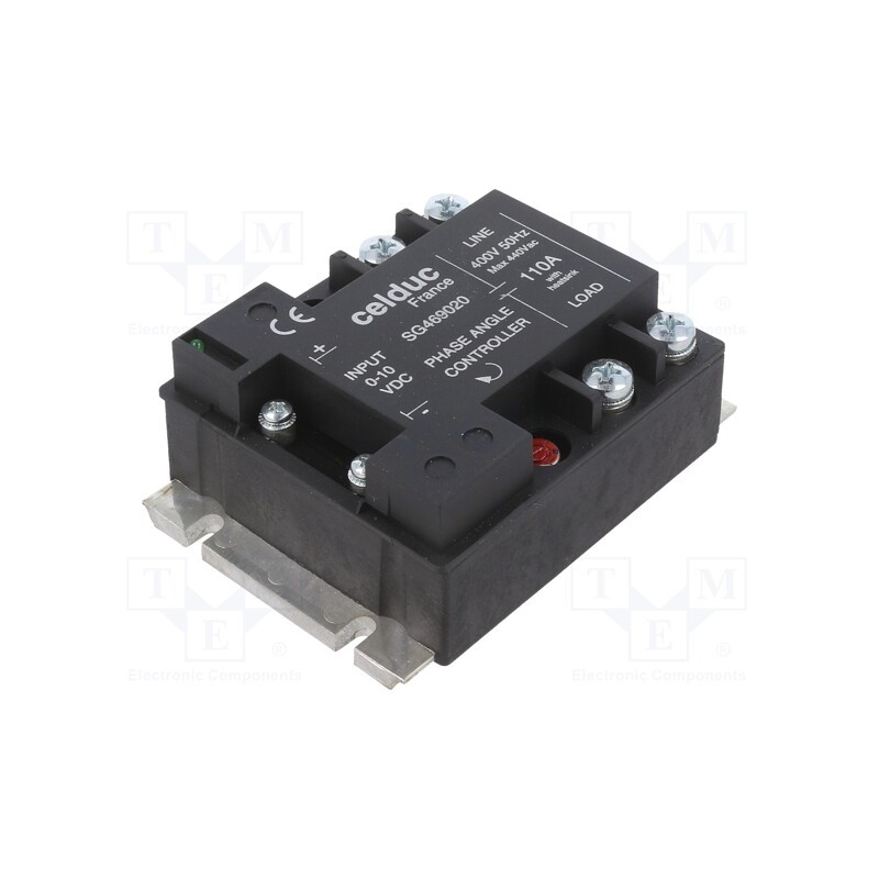 1 pcs x CELDUC - SG469020 - Relay: solid state, Ucntrl: 0÷10VDC, 110A, 200÷460VAC, -40÷85°C
