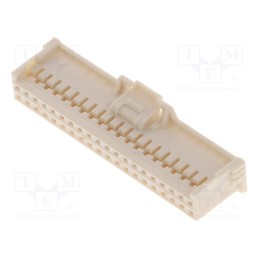 10 pcs x MOLEX - 5016464000 - 2.0 W/B Dual Grid Rcpt Hsg 40Ckt Beige