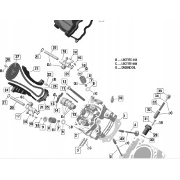 Camshaft Can Am Outlander Renegade 420281803 420637414