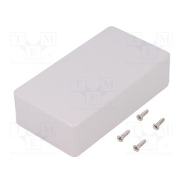 1 pcs x HAMMOND - 1591BSGY - Enclosure: multipurpose, X: 62mm, Y: 112mm, Z: 31mm, 1591S, ABS, grey