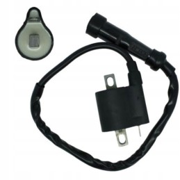 Ignition coil with straight pipe yamaha grizzly kodiak 400 450 660