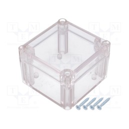 1 pcs x KRADEX - Z111PH ABS - Enclosure: multipurpose, X: 80mm, Y: 82mm, Z: 55mm, ABS, gasket, IP65