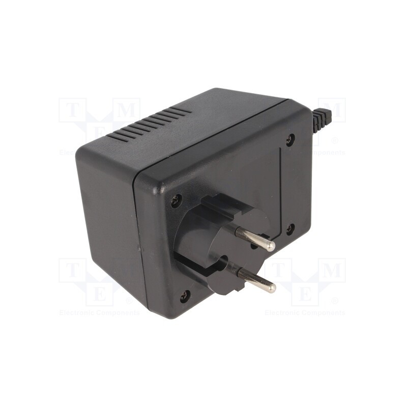 1 pcs x MASZCZYK - KM-49 BK - Enclosure: for power supplies, vented, X: 65.5mm, Y: 92mm, Z: 57mm