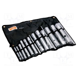 1 set x BAHCO - 1936M/12 - Wrenches set, socket spanner, 12pcs.
