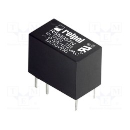 1 pcs x RELPOL - RSM957N-0111-85-S012 - Relay: electromagnetic, SPDT, Ucoil: 12VDC, 1A, 0.5A/125VAC, PCB