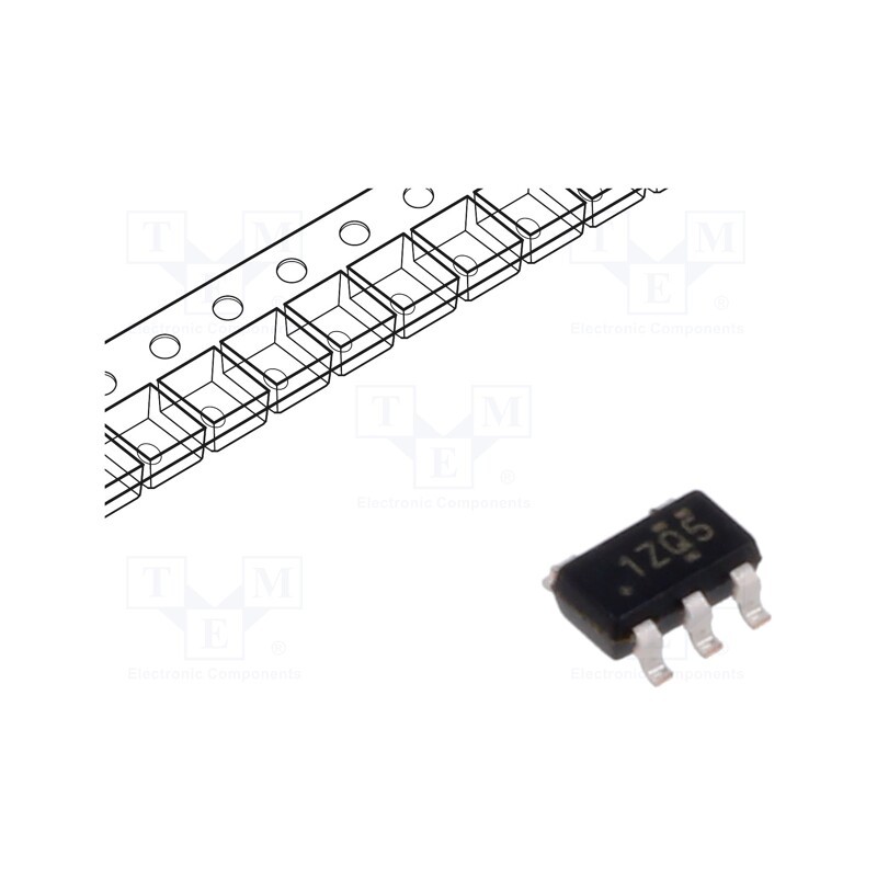 1 pcs x TEXAS INSTRUMENTS - OPA810IDBVR - IC: operational amplifier, 70MHz, Ch: 1, SOT23-5, ±4.75÷27VDC
