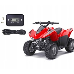 Motorcycle engine operating time counter