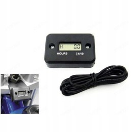 Motorcycle engine operating time counter