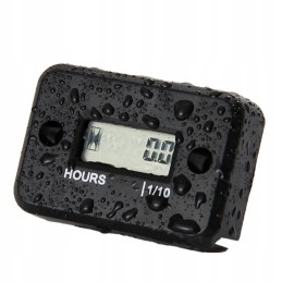 Motorcycle engine operating time counter