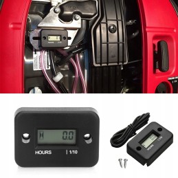 Quad motor engine operating hours counter