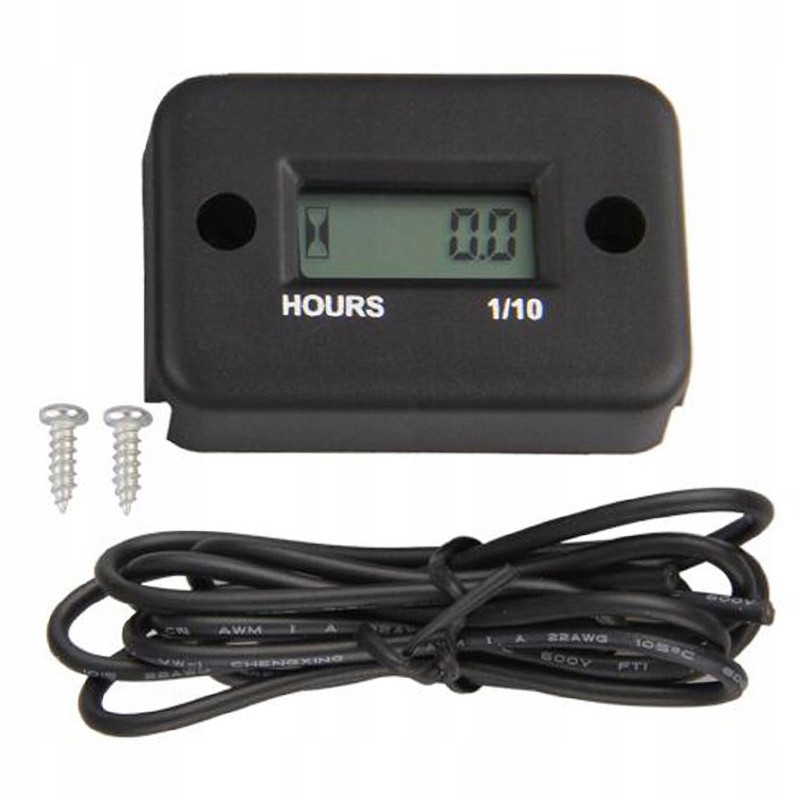 Quad motor engine operating hours counter