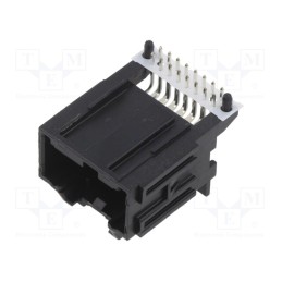10 pcs x MOLEX - 346910160 - STAC64 RA HDR 16 CKT BLK POL A TRAY