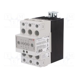 1 pcs x CARLO GAVAZZI - RGC3A60A20KKE - Relay: solid state, 20A, Uswitch: 42÷660VAC, 3-phase, Series: RGC3