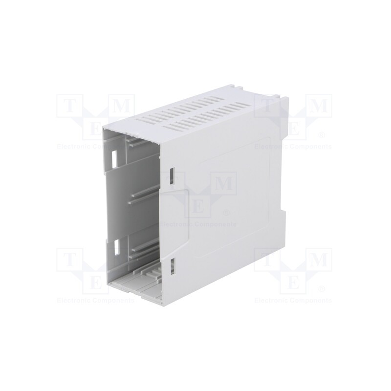 1 pcs x PHOENIX CONTACT - 2201738 - Enclosure: enclosure base, 35mm, ABS, grey, UL94HB, Series: EH 35