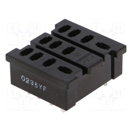 1 pcs x OMRON - PT11-0 - Socket, PIN: 11, soldered,PCB, Series: LY3