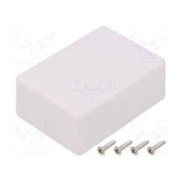 1 pcs x TAKACHI - TWN5-3-7W - Enclosure: multipurpose, X: 50mm, Y: 70mm, Z: 27.5mm, TWN, ABS, white