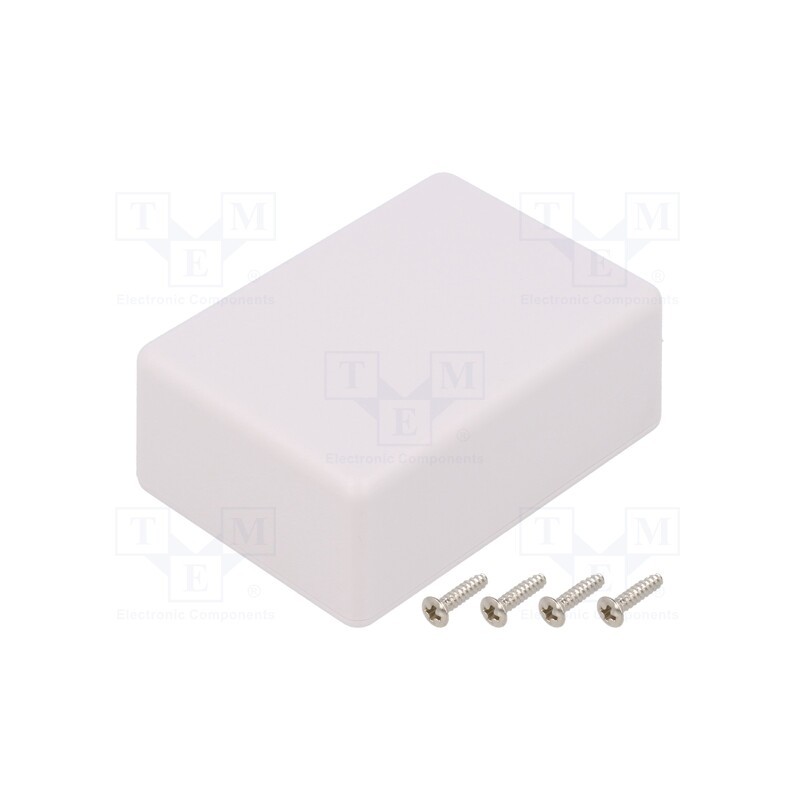 1 pcs x TAKACHI - TWN5-3-7W - Enclosure: multipurpose, X: 50mm, Y: 70mm, Z: 27.5mm, TWN, ABS, white