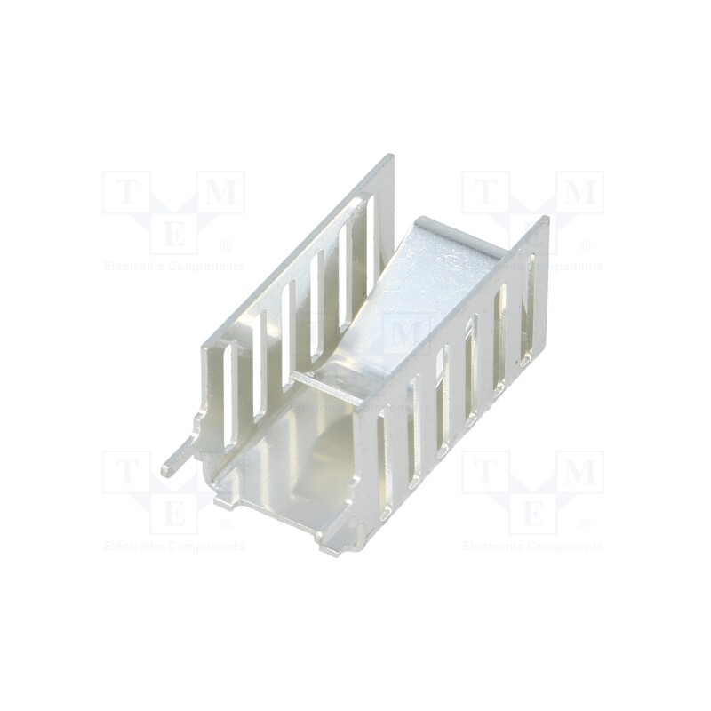 1 pcs x FISCHER ELEKTRONIK - FK 262 MI 220 V - Heatsink: moulded, L: 25mm, W: 13mm, H: 13mm, 23K/W, copper, clip-on