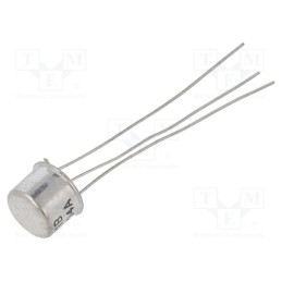 1 pcs x NTE Electronics - 2N404A - Transistor: PNP, bipolar, germanium, 35V, 150mA, 150mW, TO5