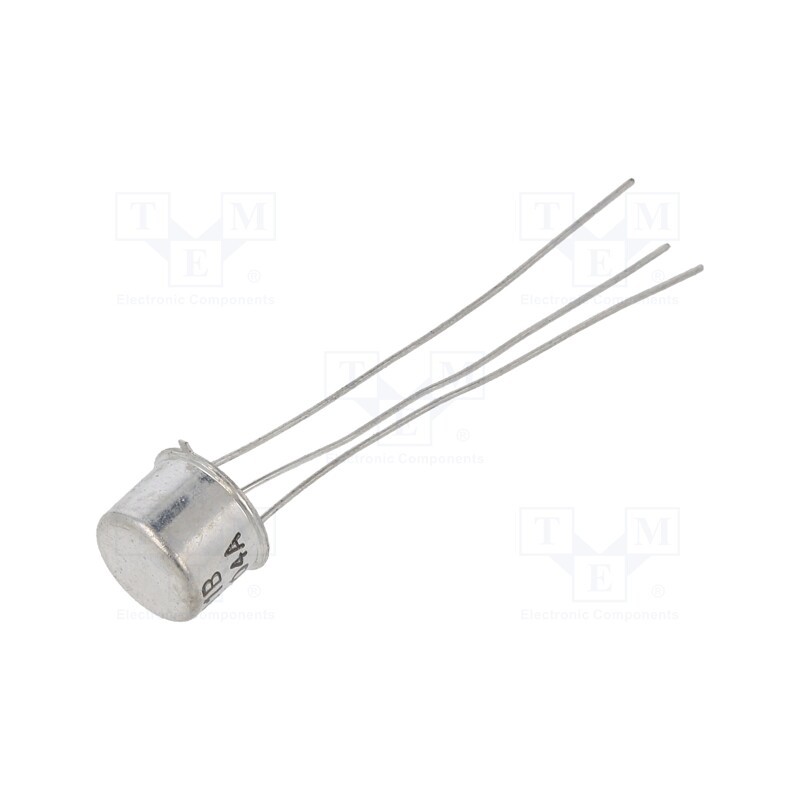 1 pcs x NTE Electronics - 2N404A - Transistor: PNP, bipolar, germanium, 35V, 150mA, 150mW, TO5