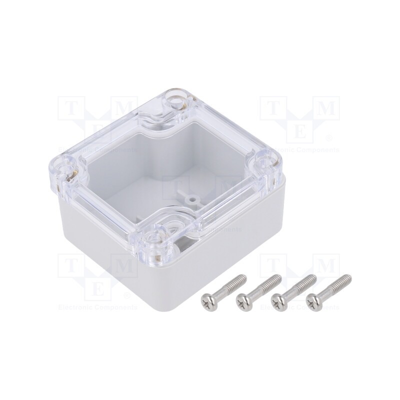 1 pcs x GAINTA - P201C-IP68 - Enclosure: multipurpose, X: 58mm, Y: 64mm, Z: 35mm, polycarbonate
