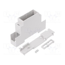 1 pcs x ITALTRONIC - 5.010253 - Enclosure: for DIN rail mounting, Y: 90mm, X: 18mm, Z: 53mm, PPO