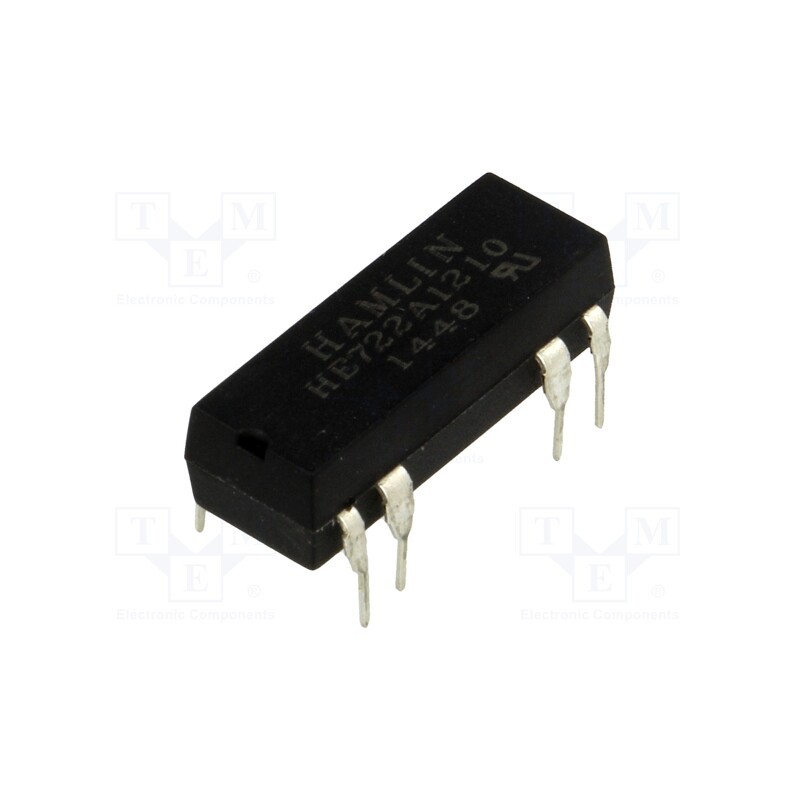 pcs x LITTELFUSE - HE722A1210 - Relay: reed switch, DPST-NO, Ucoil: 12VDC, max.200VDC, Rcoil: 500Ω