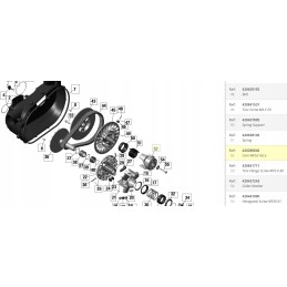 Trojzab cvt 48 52 can am maverick x3 420280846