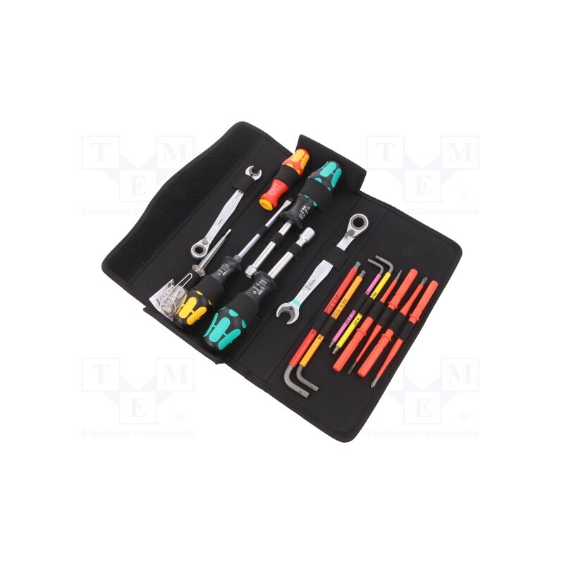 1 set x WERA - 5136026001 - Kit: general purpose, 15pcs.