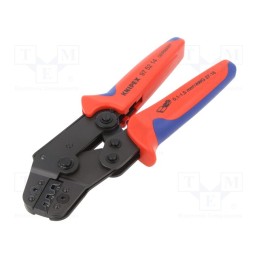 1 pcs x KNIPEX - 97 52 14 - Tool: for crimping, non-insulated terminals, 0.1÷1.5mm2