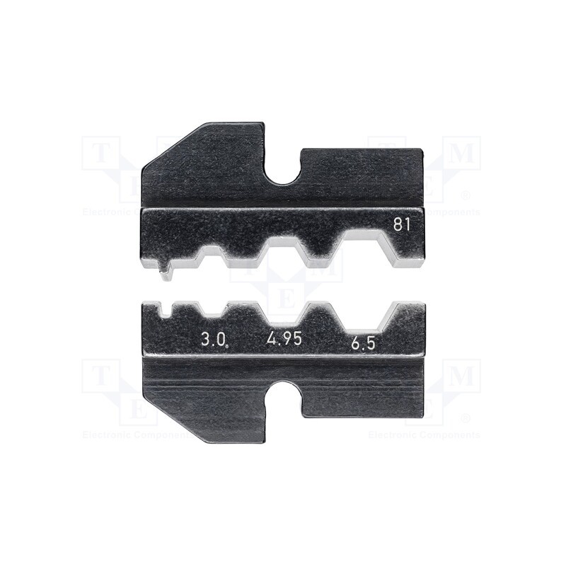 1 pcs x KNIPEX - 97 49 81 - Crimping jaws, HARTING,fiber optics connectors